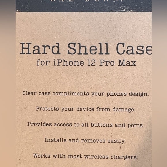 Rae Dunn HELLO iPhone 12 Pro Max Hard Shell Phone Case Brand New!! - Picture 3 of 3